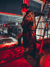 Load image into Gallery viewer, X-Rated Vision Leather Trench (Limited Edition & Made To Order)