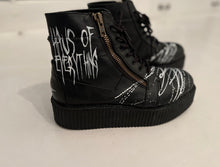 Load image into Gallery viewer, Art Never Dies Painted Boots