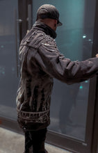 Load image into Gallery viewer, Dusk ‘Til Dawn Bleach Painted Unisex Denim Jacket