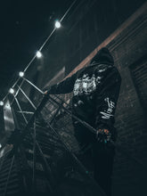 Load image into Gallery viewer, Sniff Hookers Hand Painted Luxe Knit Hoodie