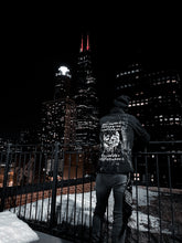 Load image into Gallery viewer, Comfort The Disturbed Unisex Denim Jacket (Made To Order)