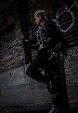 Load image into Gallery viewer, Worship Me Crop Hoodie