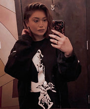 Load image into Gallery viewer, Fallen Angel Oversized Crewneck Sweatshirt
