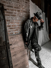 Load image into Gallery viewer, X-Rated Vision Leather Trench (Limited Edition &amp; Made To Order)
