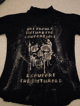 Load image into Gallery viewer, Comfort The Disturbed Unisex Denim Jacket (Made To Order)
