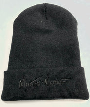 Load image into Gallery viewer, Blacked Out Logo Beanie
